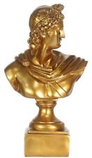 Casa Padrino Barock Caesar Büste Gold 22 x 13 x H. 37 cm Dekofigur im Barockstil