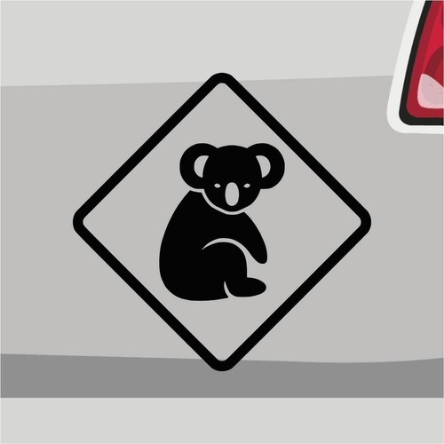 Koala schild aufkleber - koala,