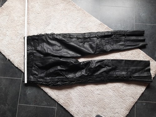 Biker schnüren leder hose - biker,