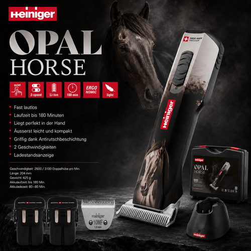 Heiniger opal horse - heiniger, 2-speed