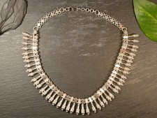 Toller Silber Kette Pampeln