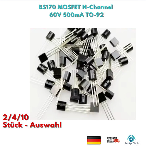Bs170 mosfet channel 60v - bs170,