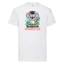 Koalifizierte Schwester | Große Schwester | kleine Schwester T-Shirt Weiß