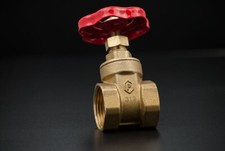 Muffenschieber Messing | 1/2