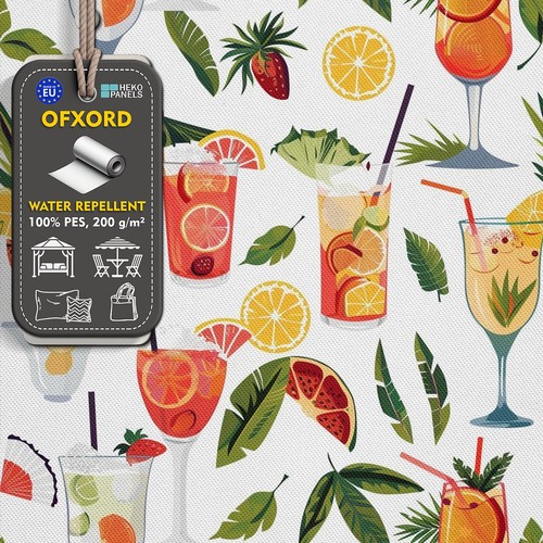 Oxford bedruckt polsterstoff - oxford,