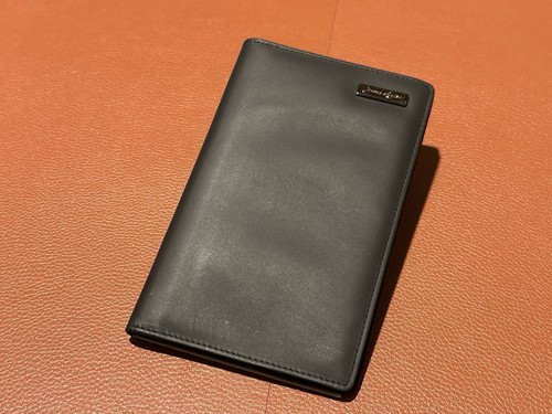 Taschenkalender leder schwarz - taschenkalender,