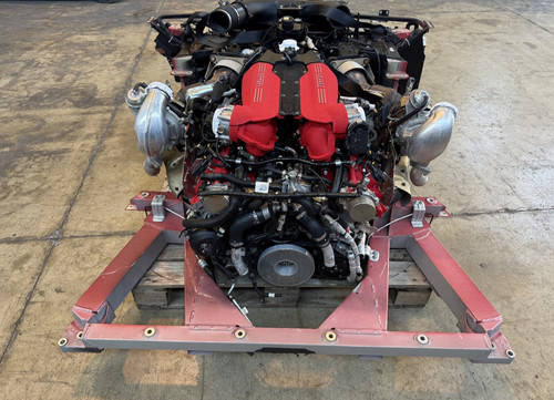 Ferrari 488 motor engine - ferrari,