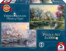 Thomas kinkade puzzle schmidt - kinkade,