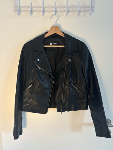 Lederjacke von only s - lederjacke, only,