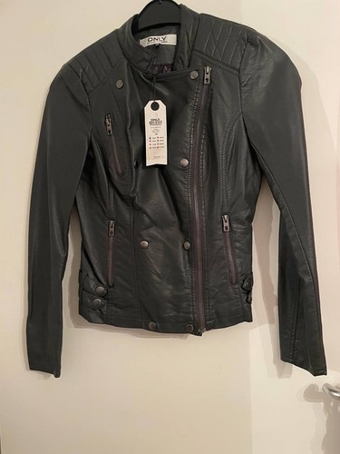 Only kunstleder jacke 34 - kunstleder, gr.