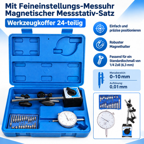 Magnet messstativ mit messuhr - messstativ,