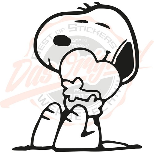 Snoopy mit herz 10 - snoopy, x
