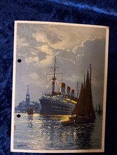 HSDG Künstler-Menükarte