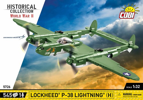 Cobi 5726 lockheed h - p-38,