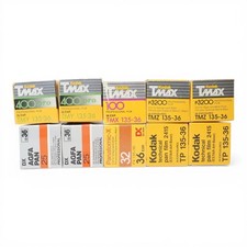 Kodak, Agfa, Panasonic TMAX