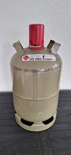 Gasflasche 11kg grau leer