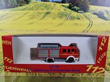1:87 Rietze 99041 MB LF 16 Feuerwehr Hamburg Kirchwerder Nord HH 2557 OVP / S11