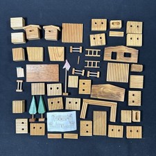 40+ Vintage Holzbausatz Fort