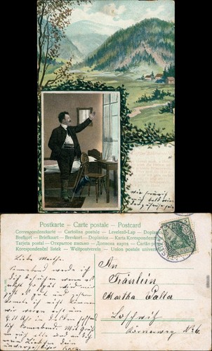Ansichtskarte böhmerwald - böhmerwald,