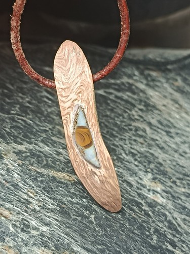 Baumperlen opal anhänger - ,