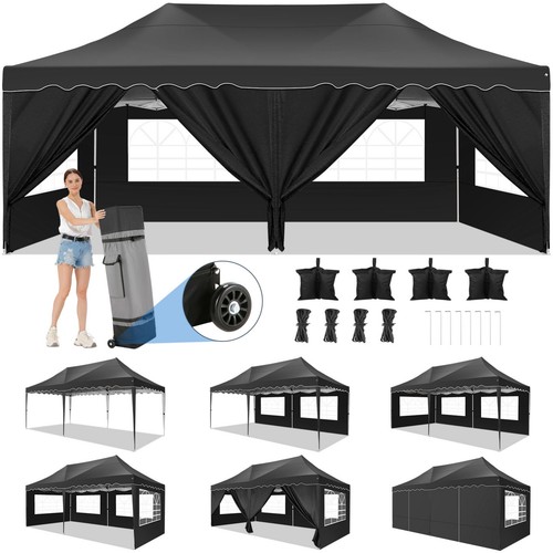 Faltpavillon 3x6m wasserdicht - 3x6m,