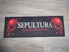Sepultura Patch Back Strip