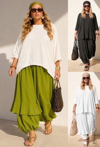 Lagenlook ballon hose - lagenlook, ballon-hose