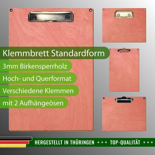 Bütic holz klemmbrett - bütic,
