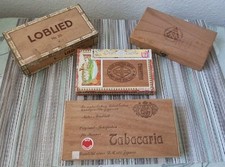 Zigarrenkiste Holz Loblied