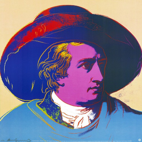 Andy warhol goethe - warhol, «goethe»