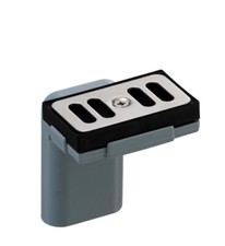 TG-Kunststoffe Überlauf 90 Grad mit Blende 58x33 mm waagerechter Anschluss / ...