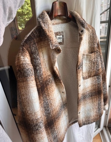Zara karierte jacke - zara,