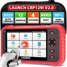 2025 LAUNCH CRP129X V2.0 PRO Profi OBD2 Diagnosegerät Auto Scanner TPMS EPB SAS