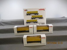 Märklin Spur H0 48459 Güterwagen Set 3-teilig Seitenkippwagen H.F. Wiebe in OVP