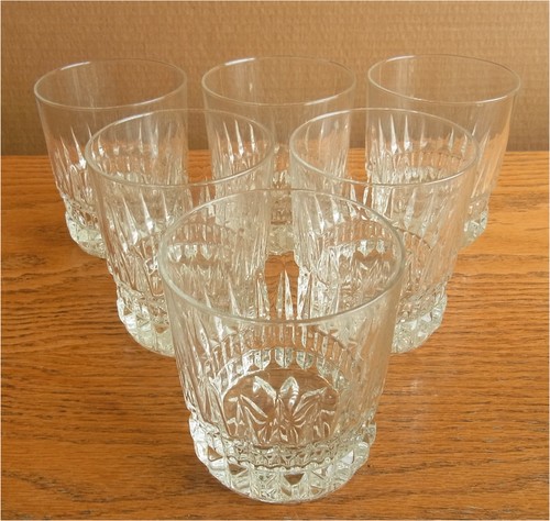 Stück whisky gläser h 9cm - 6,