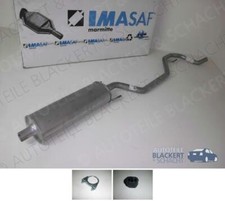 IMASAF Auspuff Mitteltopf für
