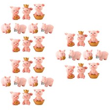  3 PCS Schwein Deko Ornamente
