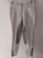 HV Polo Elite - Reithose Damen Größe 38 weiß Vollbesatz
