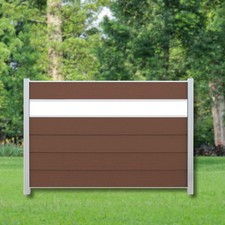 WPC Zaun Komplettset