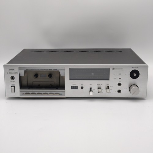 Basf 6334 hifi - basf, kassettendeck