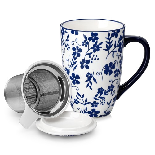 Teetasse mit sieb deckel - mit,