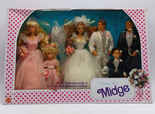 1990 barbie wedding day - barbie,