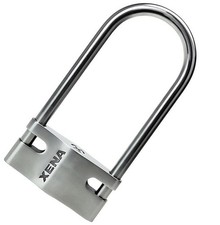 XENA Edelstahl Bügelschloss XUL-210 SRA-Klasse Versicherung anerkannt Ohne ALARM
