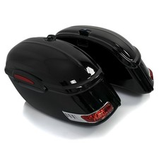 Chopper Seitenkoffer Delaware (Paar) je 33 Liter schwarz gebraucht