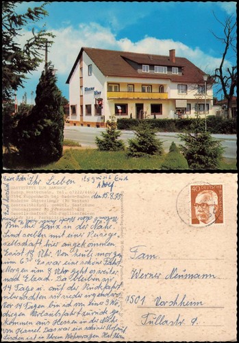 Ansichtskarte kuppenheim - ansichtskarte,