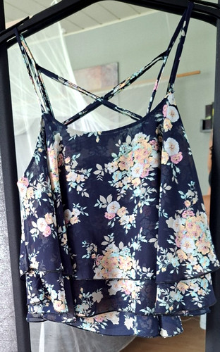 Leicht träger kurz top - h&m,
