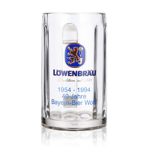 Löwenbräu bierglas glas - bierglas,