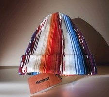 MISSONI Designer Beanie Mütze