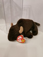 Beany babie Ty, Roam, Büffel mit Box, 1998, unbespielt, sehr guter Zustand