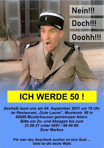 Einladungskarten geburtstag - einladungskarten,